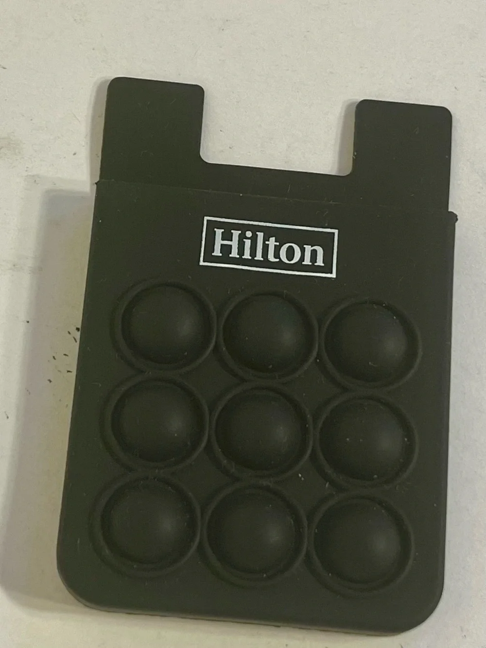 Hilton Hotels Set (NWOT) - Square Coin Pouch and Adhesive Cell Phone Wallet